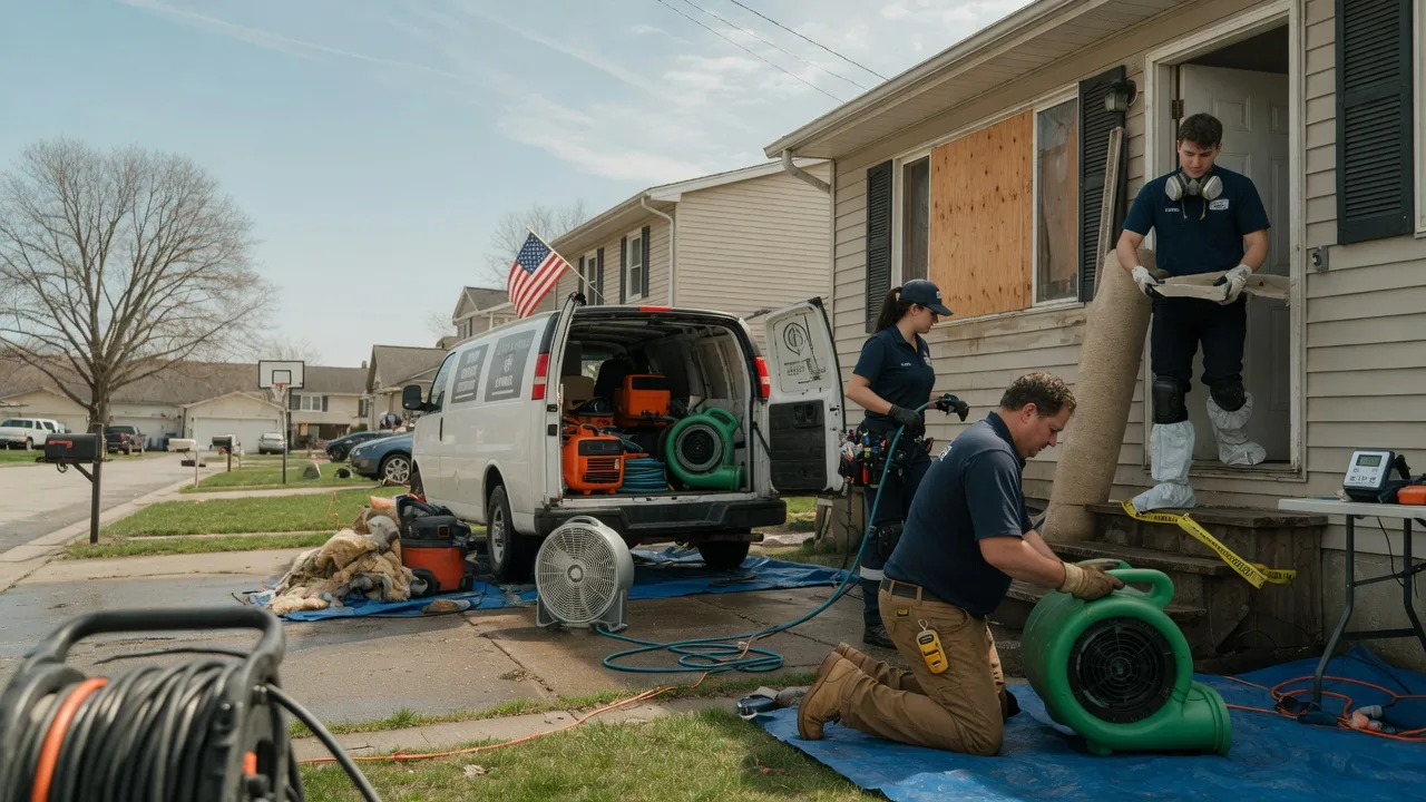 Water Damage Restoration in Saxon, WI near me